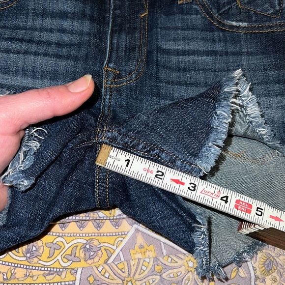 Vigoss Studio Denim Cutoff Shorts Size 27 - Picture 8 of 9